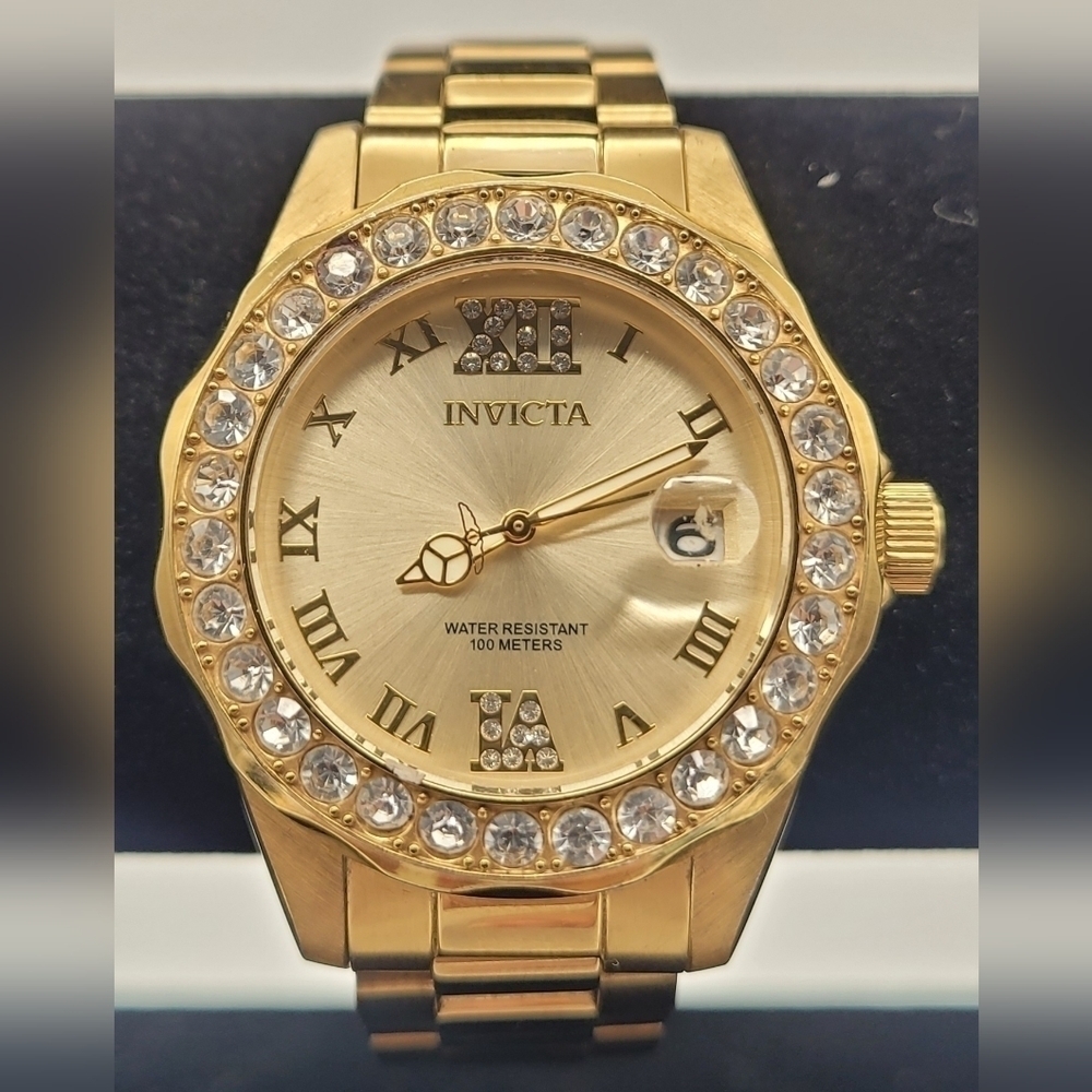 Invicta Pro Diver Unisex Watch - 38mm, Gold (15252)​​​